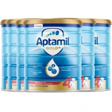 Aptamil 爱他美 金装 婴儿牛奶粉新包装4段 六桶一箱 包邮 26年7月 Aptamil 爱他美 金装 婴儿牛奶粉新包装4段 六桶一箱 包邮 26年7月